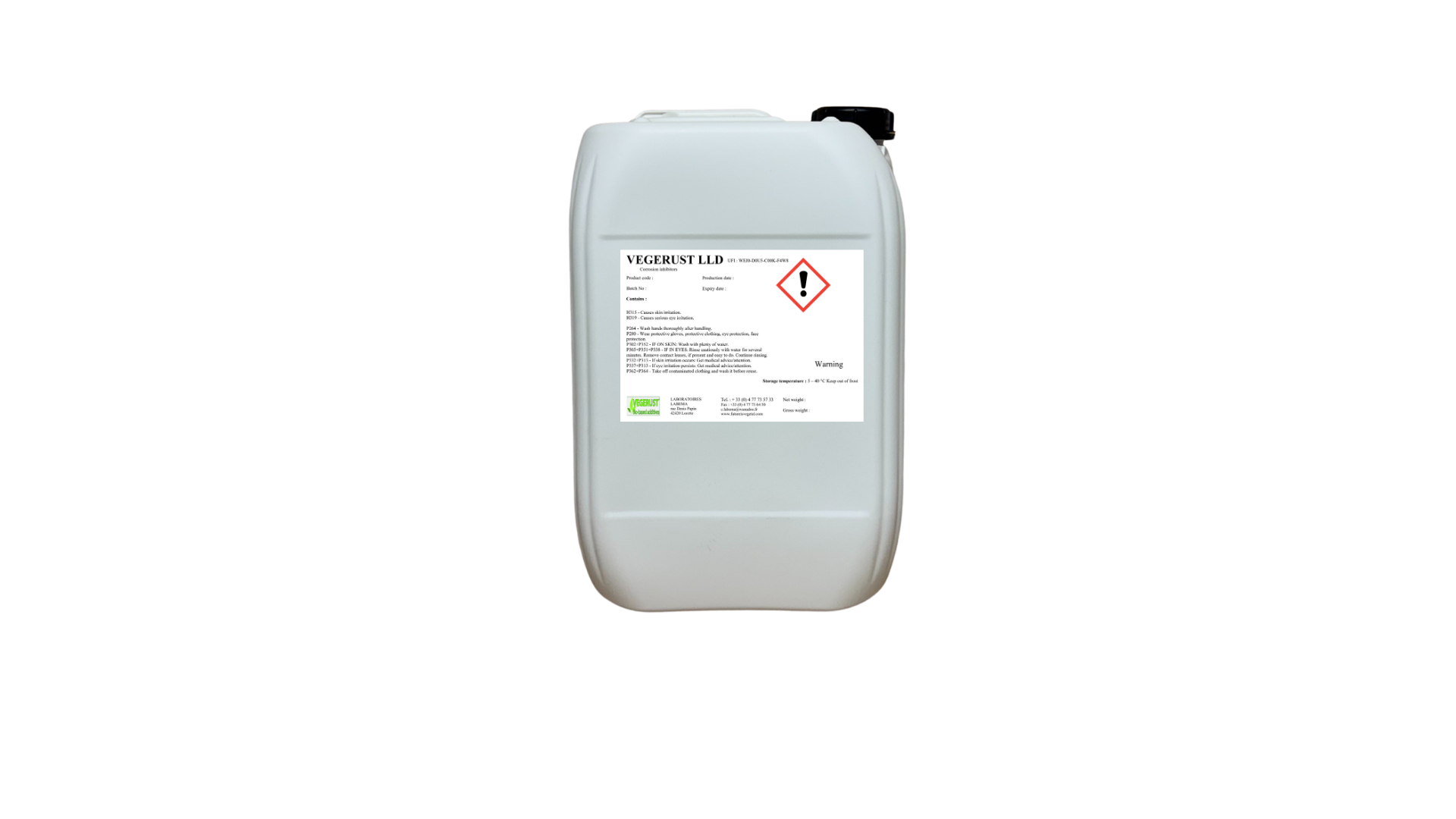 Jerrican-30-kg-LLD-Protection temporaire des métaux